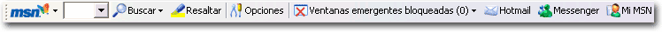 Encuntralo rpidamente con Barra de Herramientas MSN